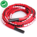 Polyester battle rope for body building with sleeve cover50mm 38mm 32mm
